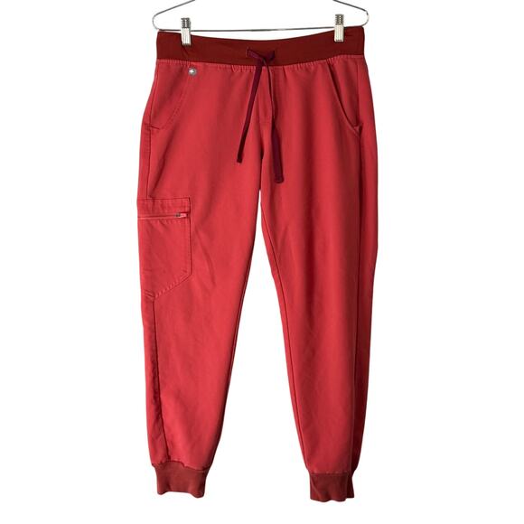 FIGS Womens SP Zamora Jogger Scrub Pants Limited Edition Clay 6 Pockets Medical - Picture 2 of 8